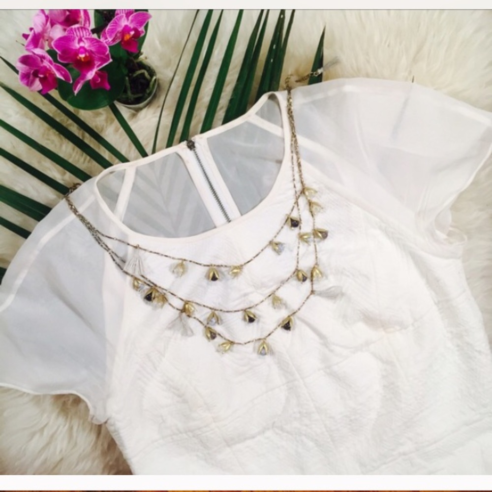 Rebecca Taylor White Dress